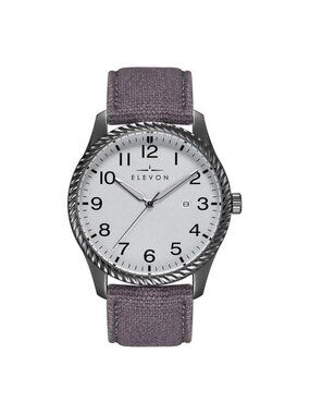 NWT Elevon Crosswind Silver-tone Dial Men's Watch